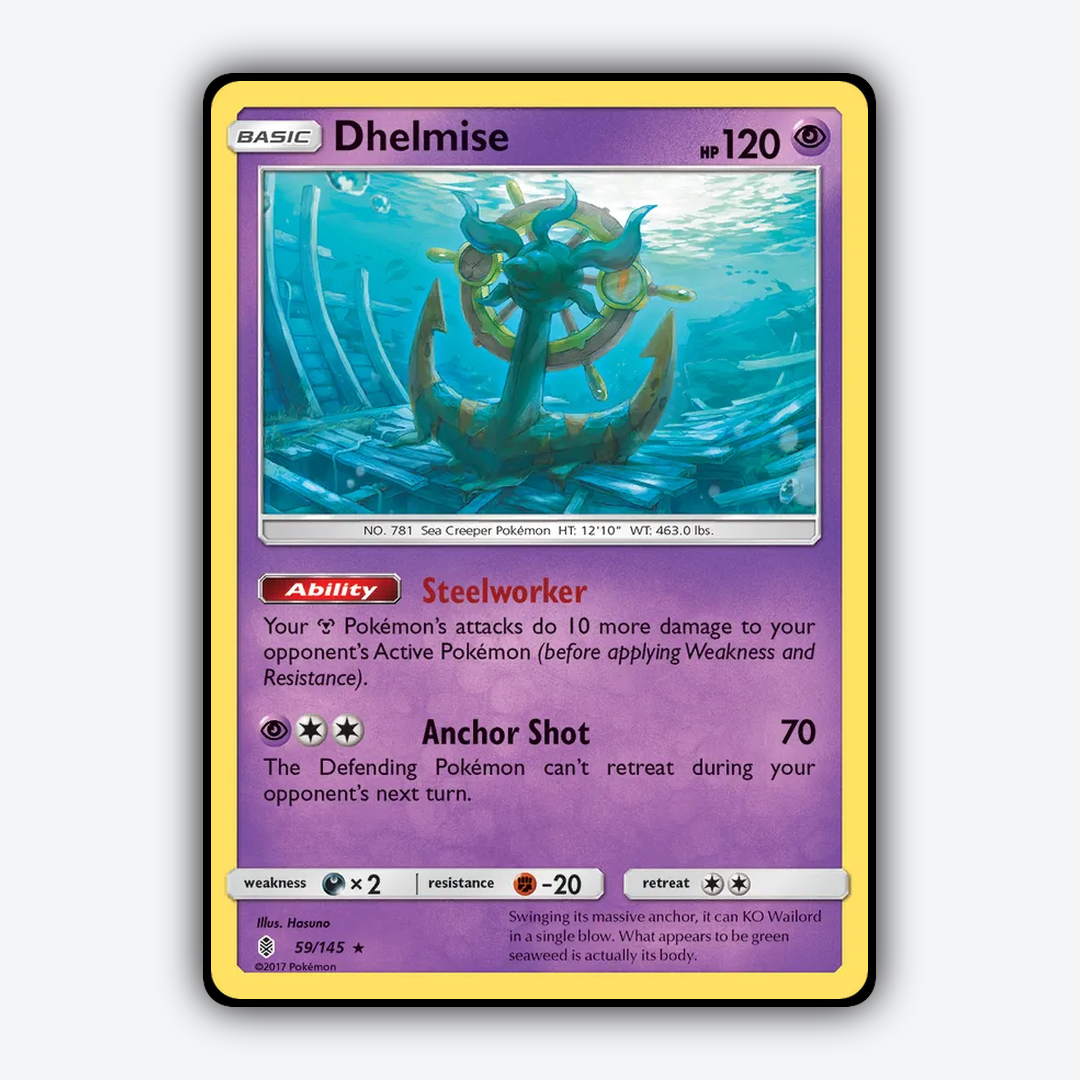 Dhelmise 059/145 - Guardians Rising Set - Card Rug