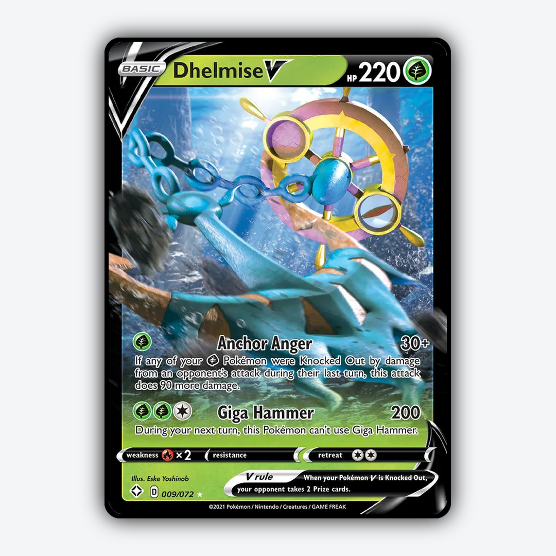 Dhelmise V 009/72 - Shining Fates Set - Card Rug