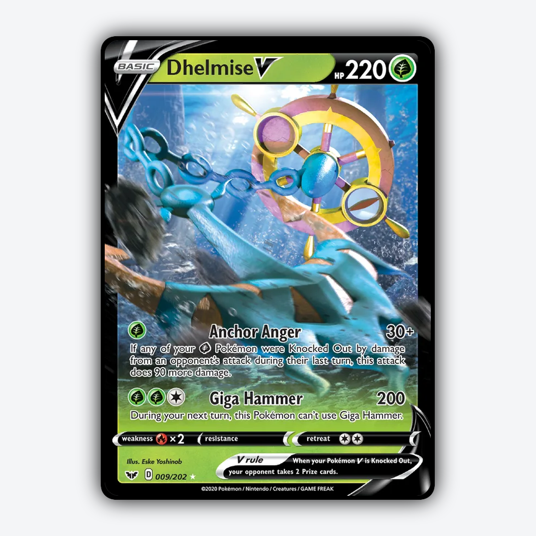 Dhelmise V 009/202 - Sword & Shield Set - Card Rug