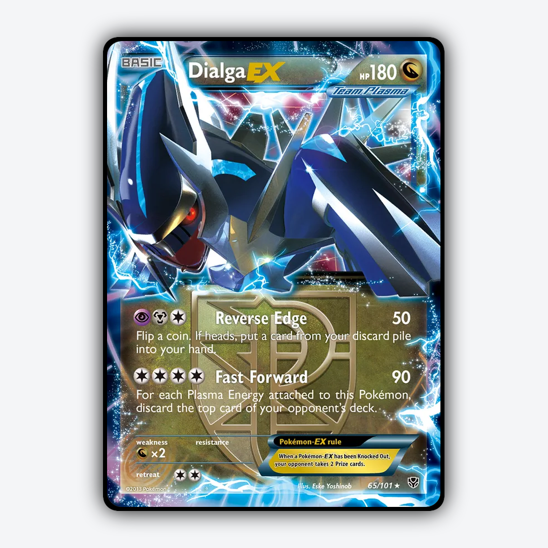 Dialga-EX 065/101 - Plasma Blast Set - Card Rug