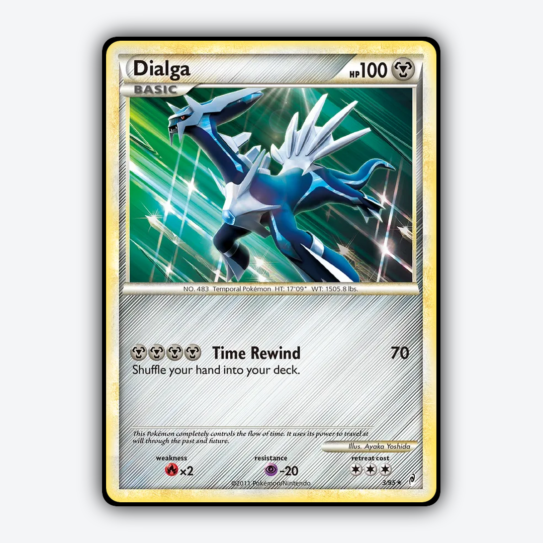 Dialga 003/95 - Call of Legends Set - Card Rug