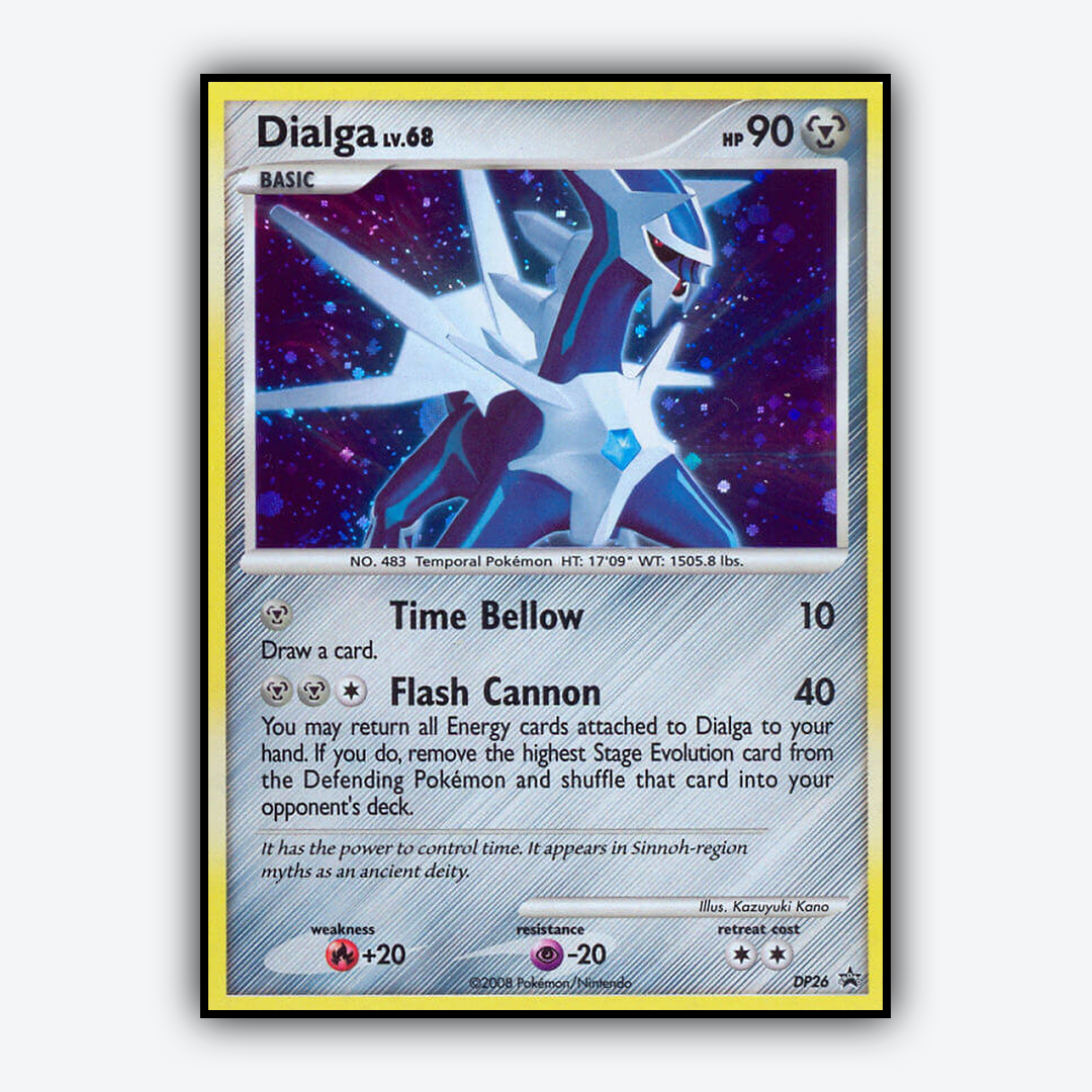 Dialga DP026 - DP Black Star Promos Set - Card Rug