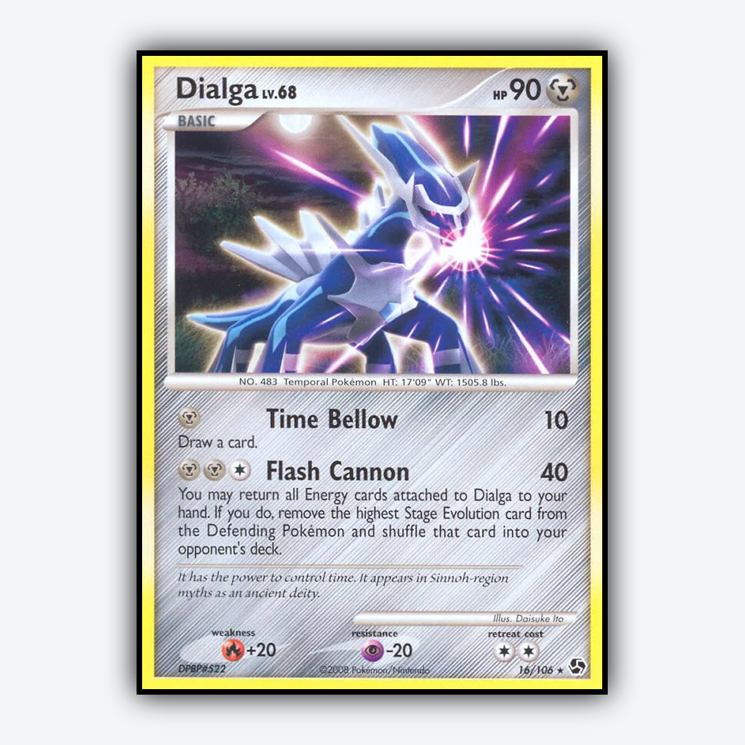 Dialga 016/106 - Great Encounters Set - Card Rug