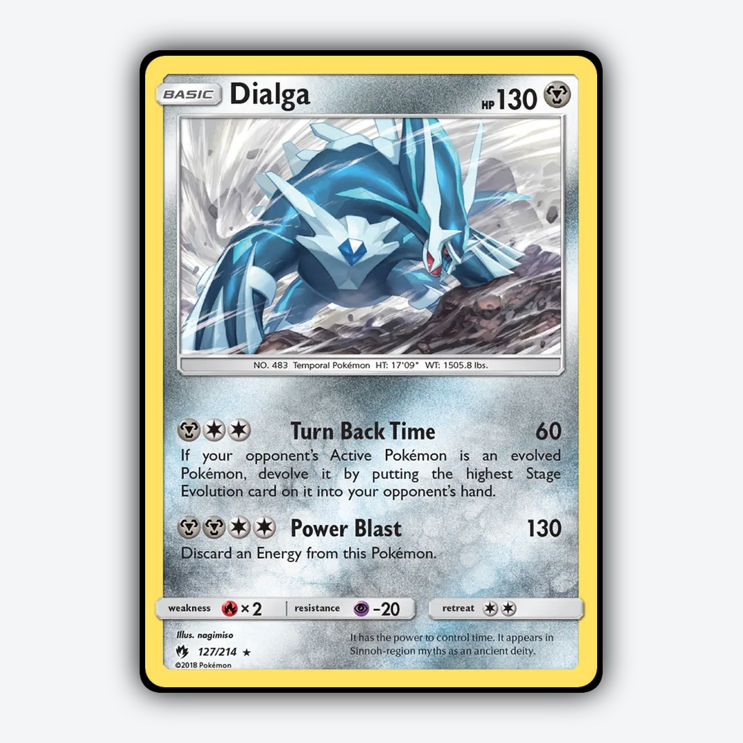 Dialga 127/214 - Lost Thunder Set - Card Rug