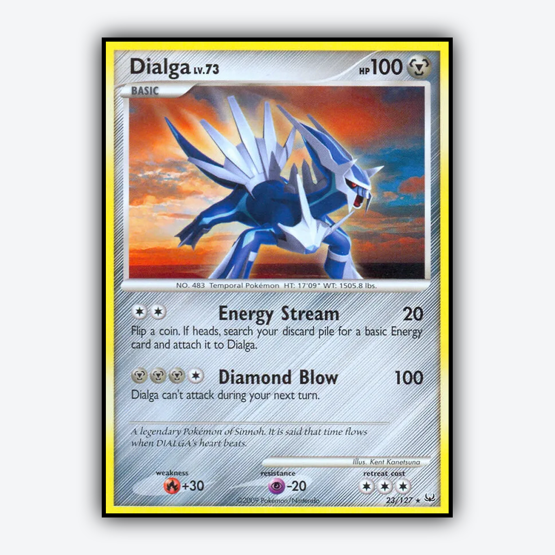 Dialga 023/127 - Platinum Set - Card Rug
