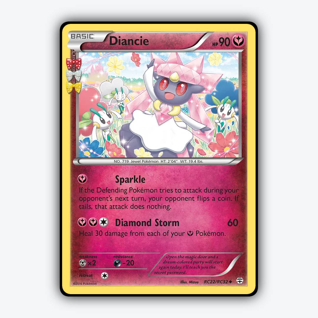 Diancie RC022 - Generations Set - Card Rug