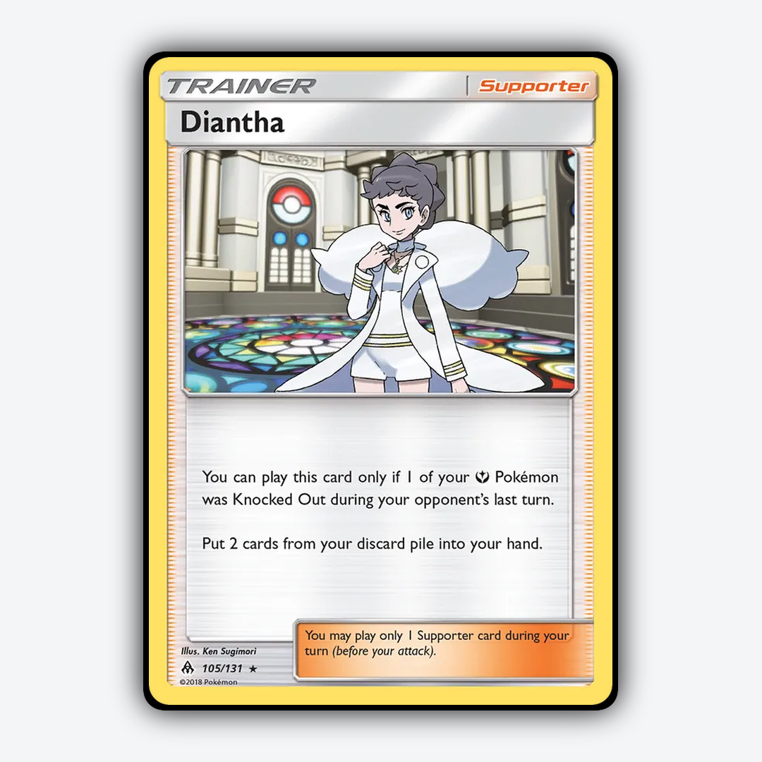 Diantha 105/131 - Forbidden Light Set - Card Rug