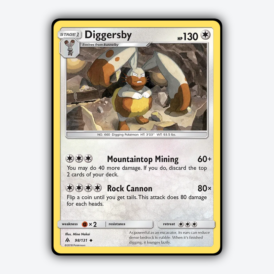 Diggersby 098/131 - Forbidden Light Set - Card Rug