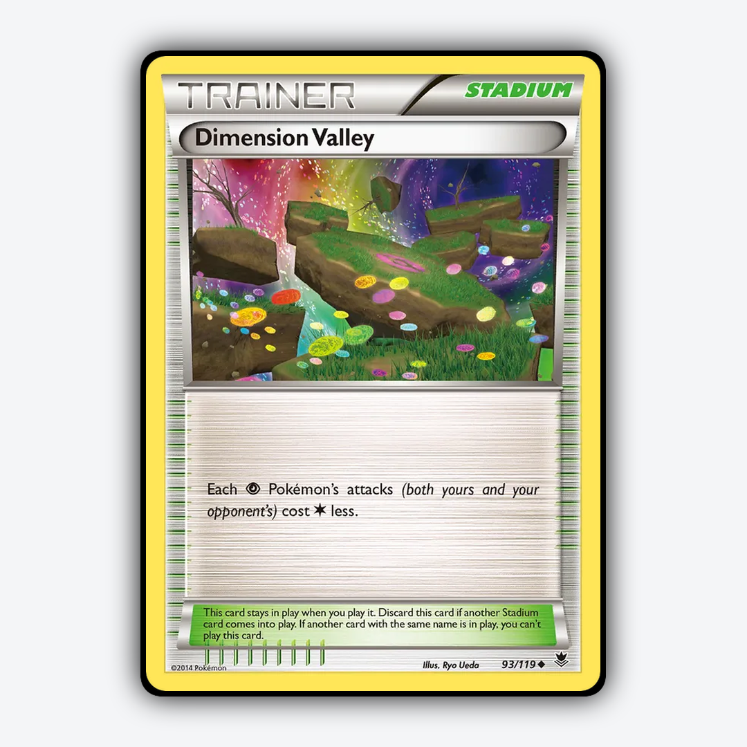 Dimension Valley 093/119 - Phantom Forces Set - Card Rug