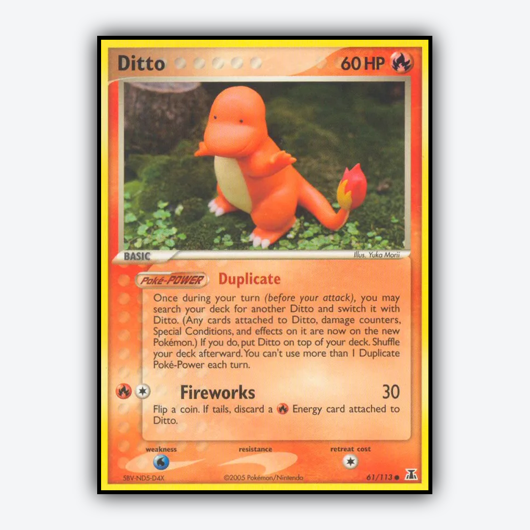 Ditto 061/113 - Delta Species Set - Card Rug