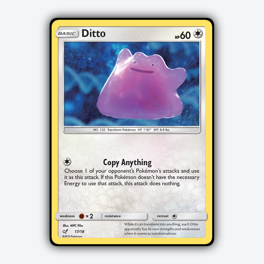 Ditto 017/18 - Detective Pikachu Set - Card Rug