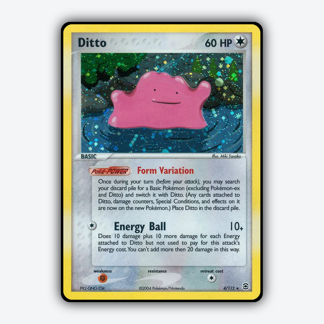 Ditto 004/112 - FireRed & LeafGreen Set - Card Rug
