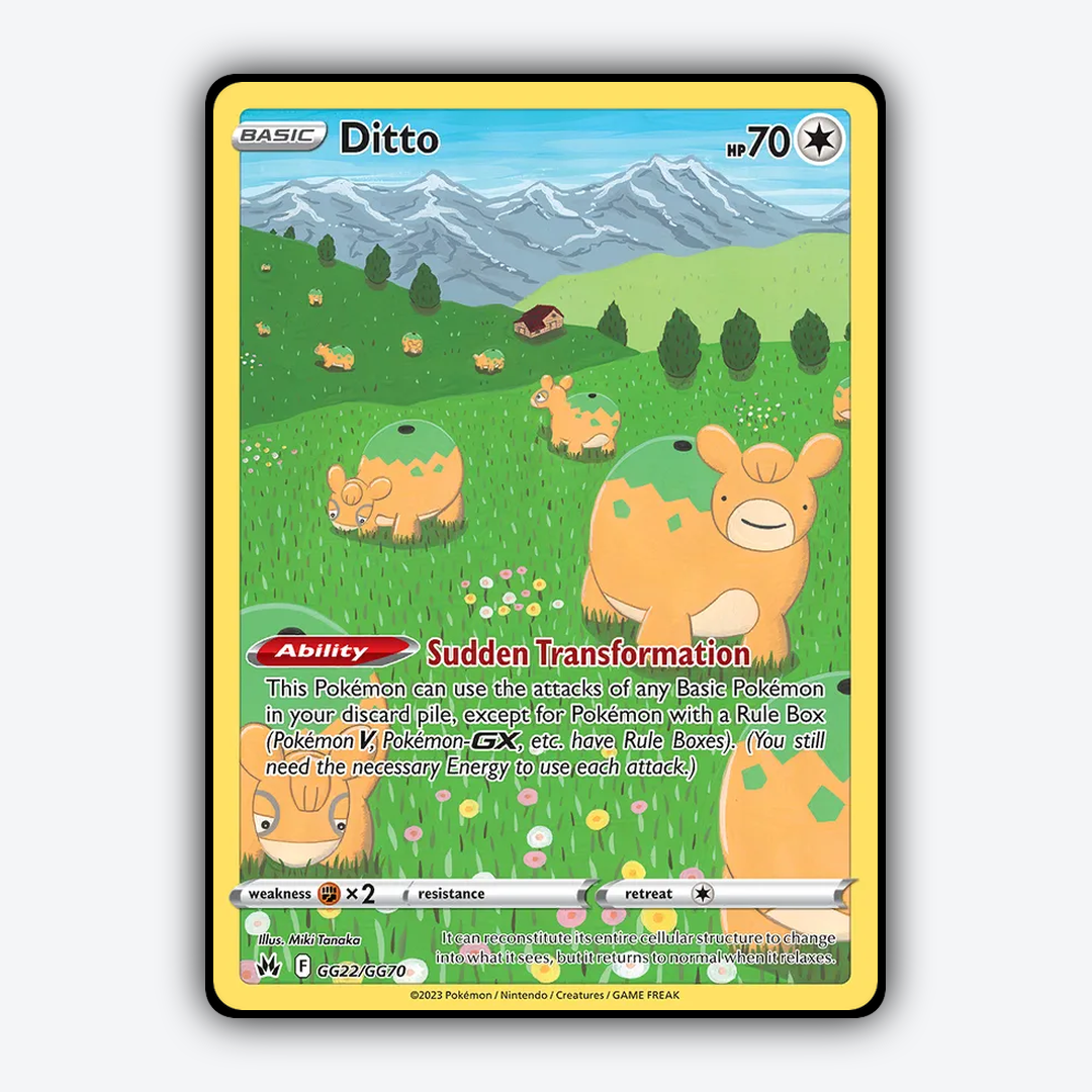 Ditto #22 - Crown Zenith Set - Card Rug