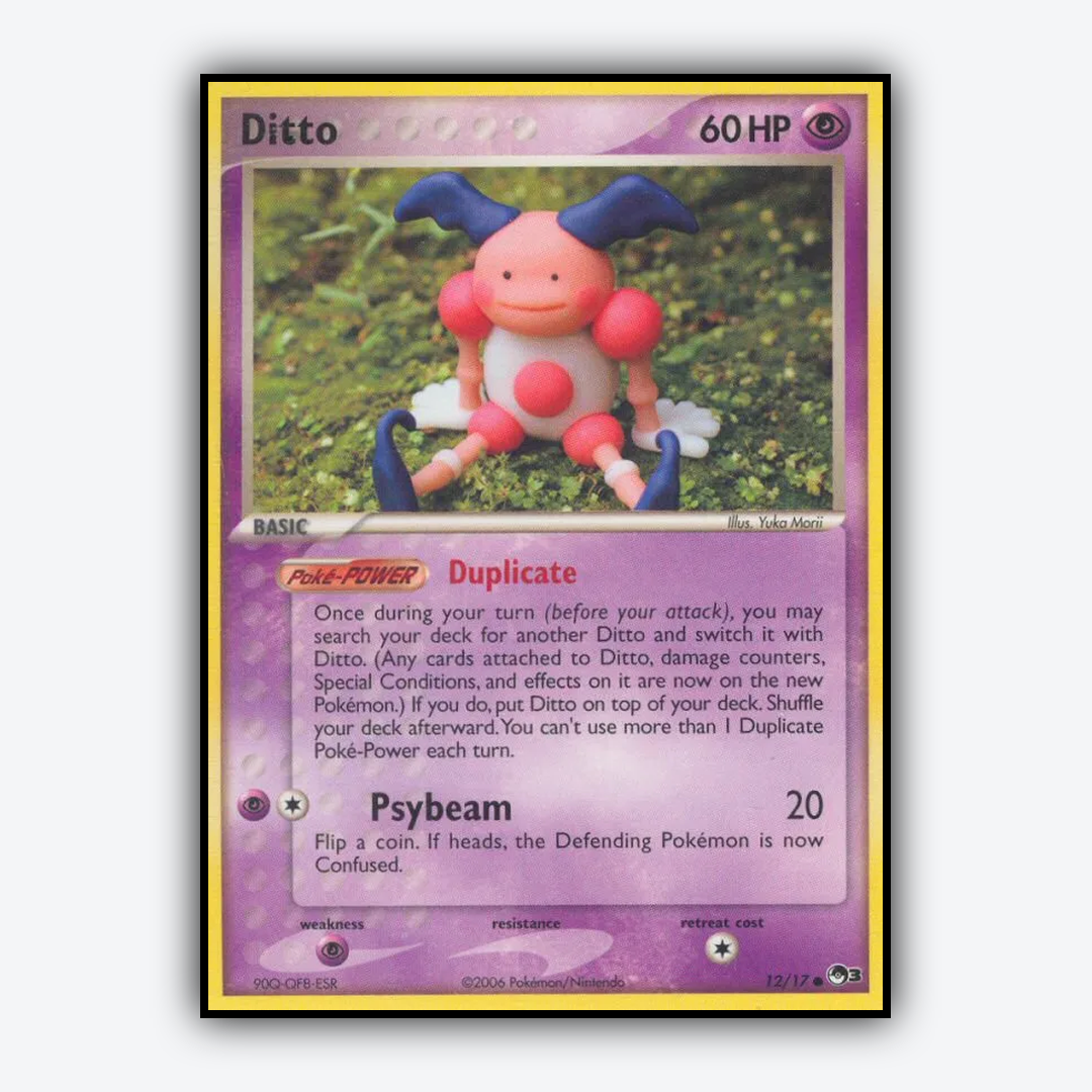Ditto 012/17 - POP Series 3 Set - Card Rug