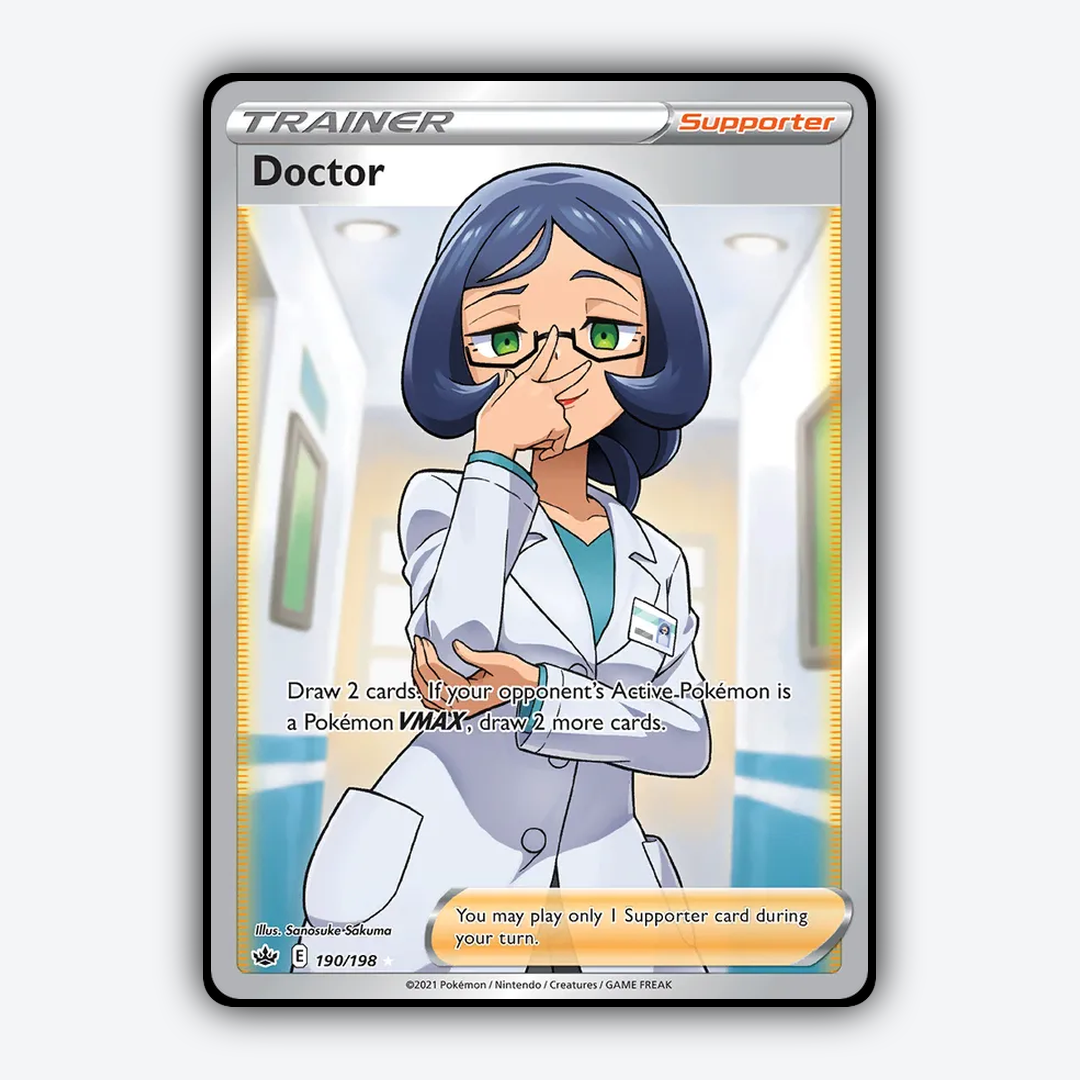 Doctor 190/198 - Chilling Reign Set - Card Rug