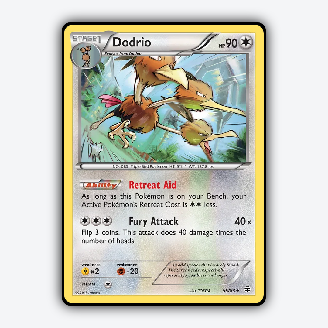 Dodrio 056/83 - Generations Set - Card Rug