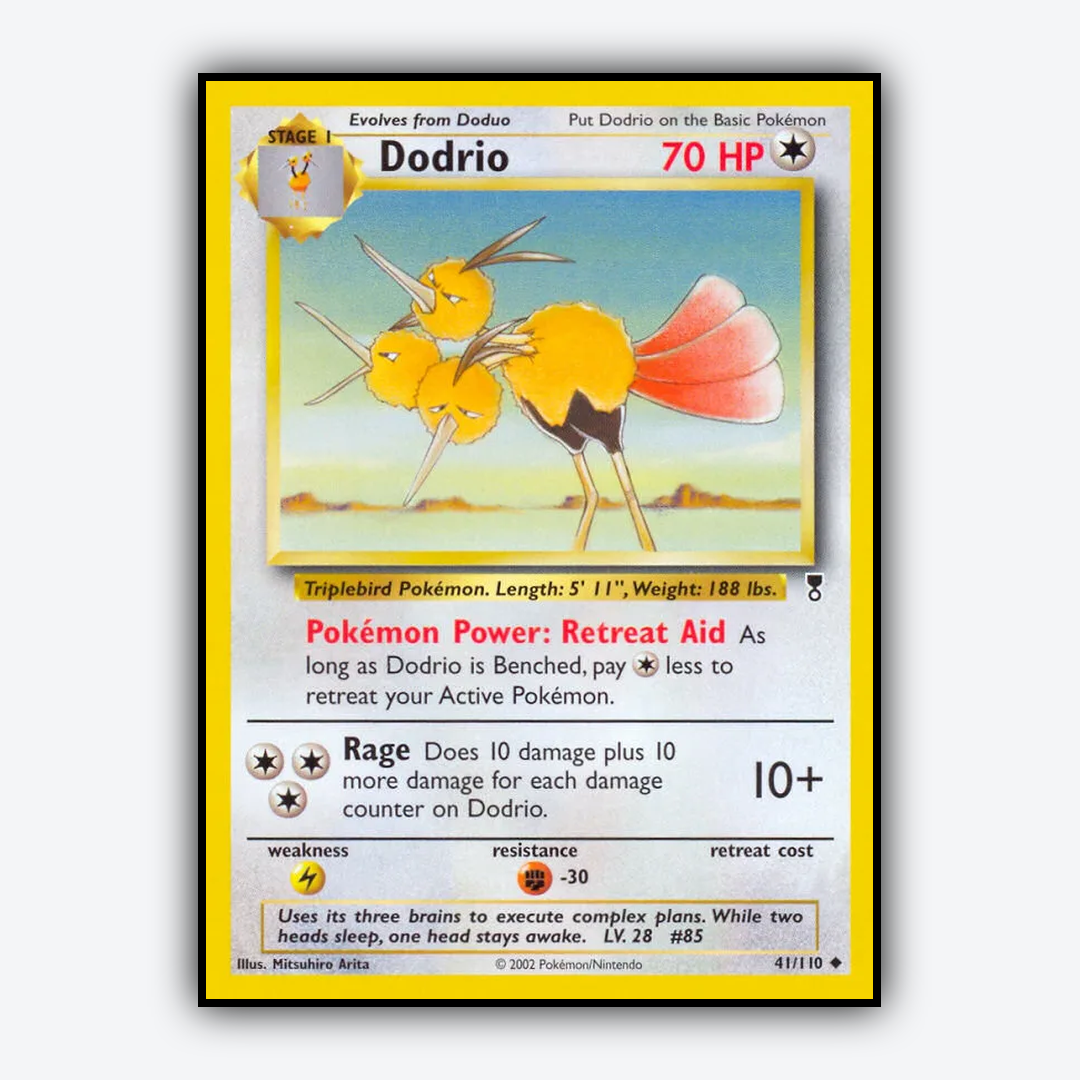 Dodrio 041/110 - Legendary Collection Set - Card Rug
