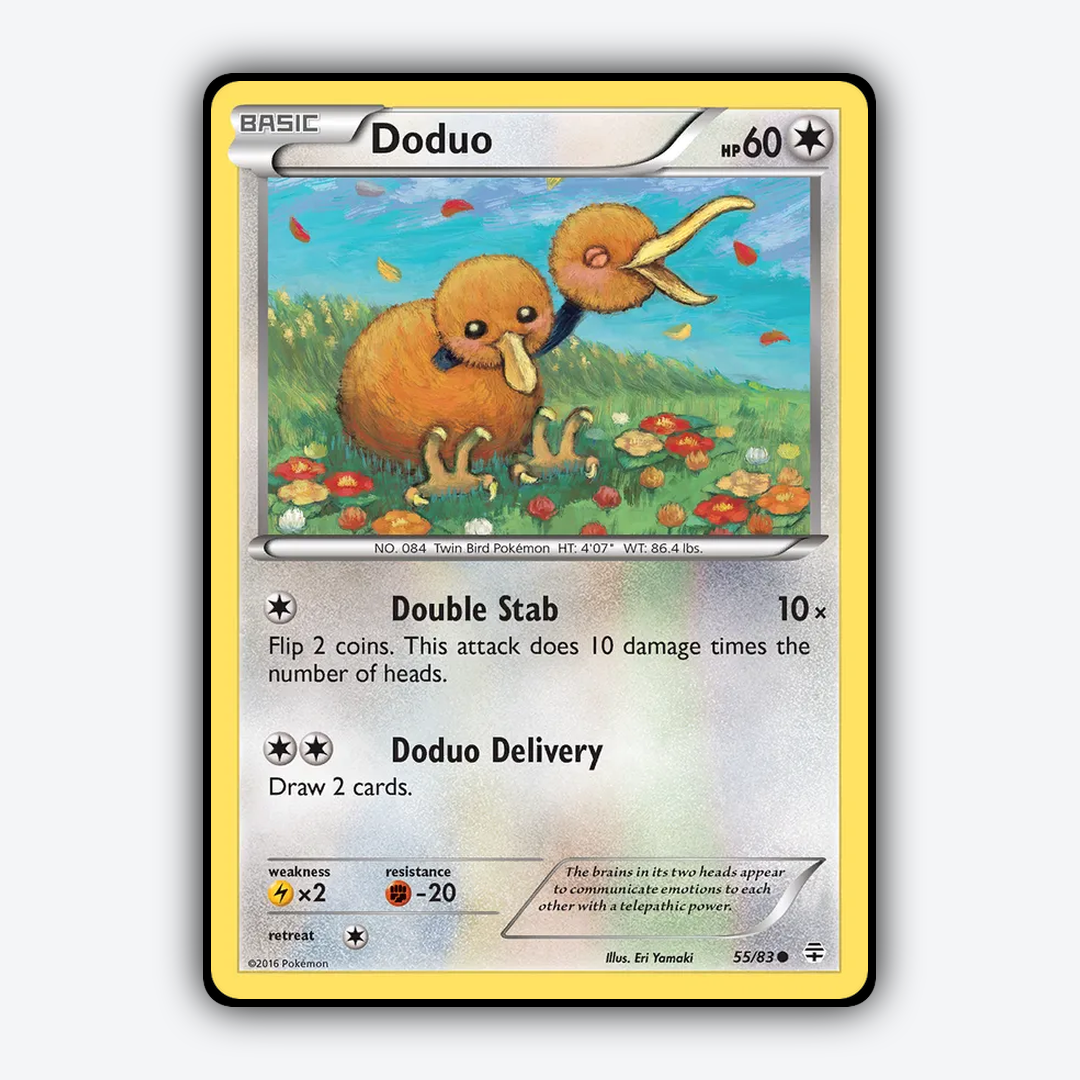 Doduo 055/83 - Generations Set - Card Rug