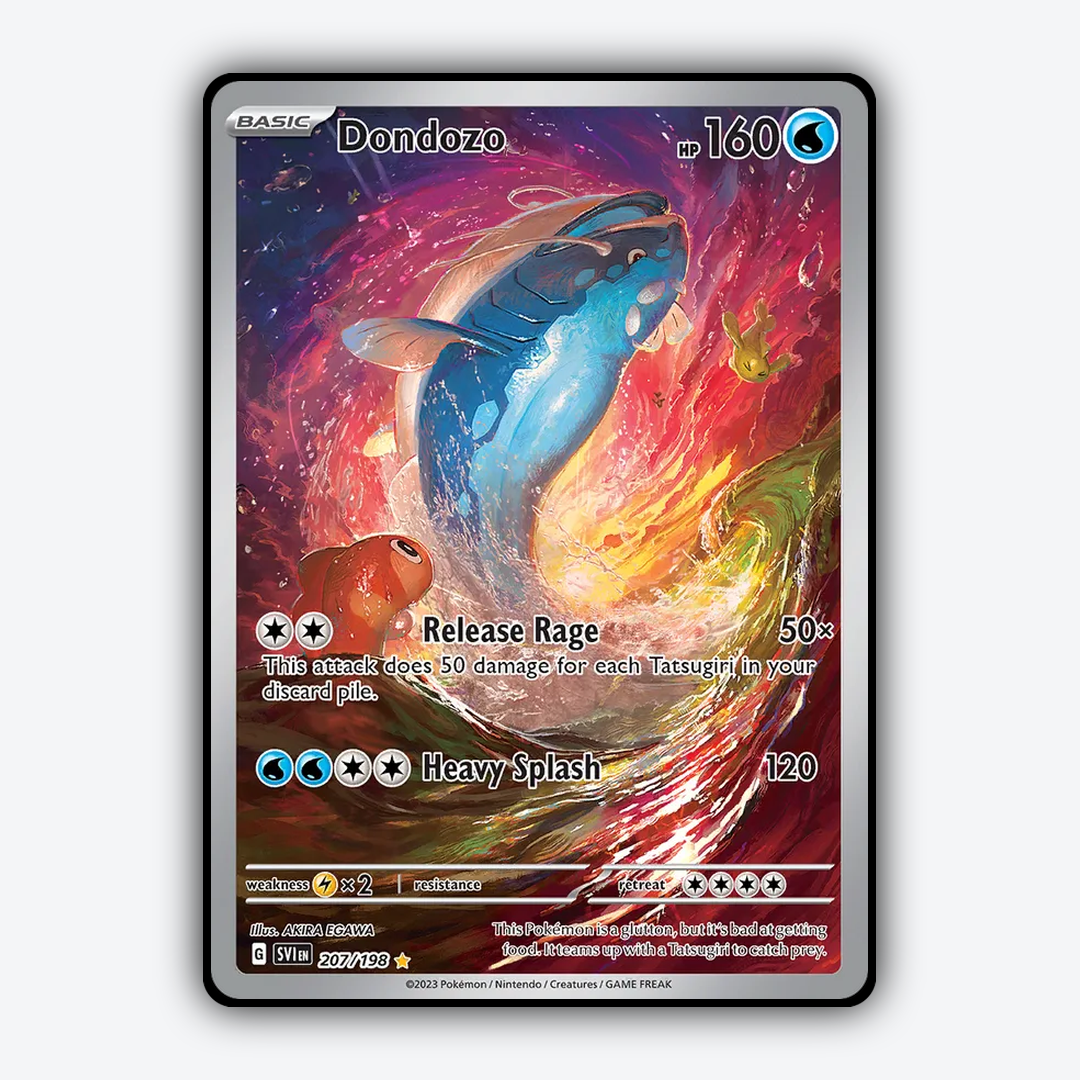 Dondozo 207/198 - Scarlet & Violet Set - Card Rug