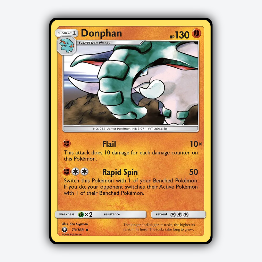 Donphan 073/168 - Celestial Storm Set - Card Rug