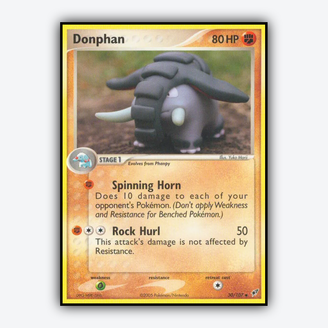 Donphan 030/107 - Deoxys Set - Card Rug