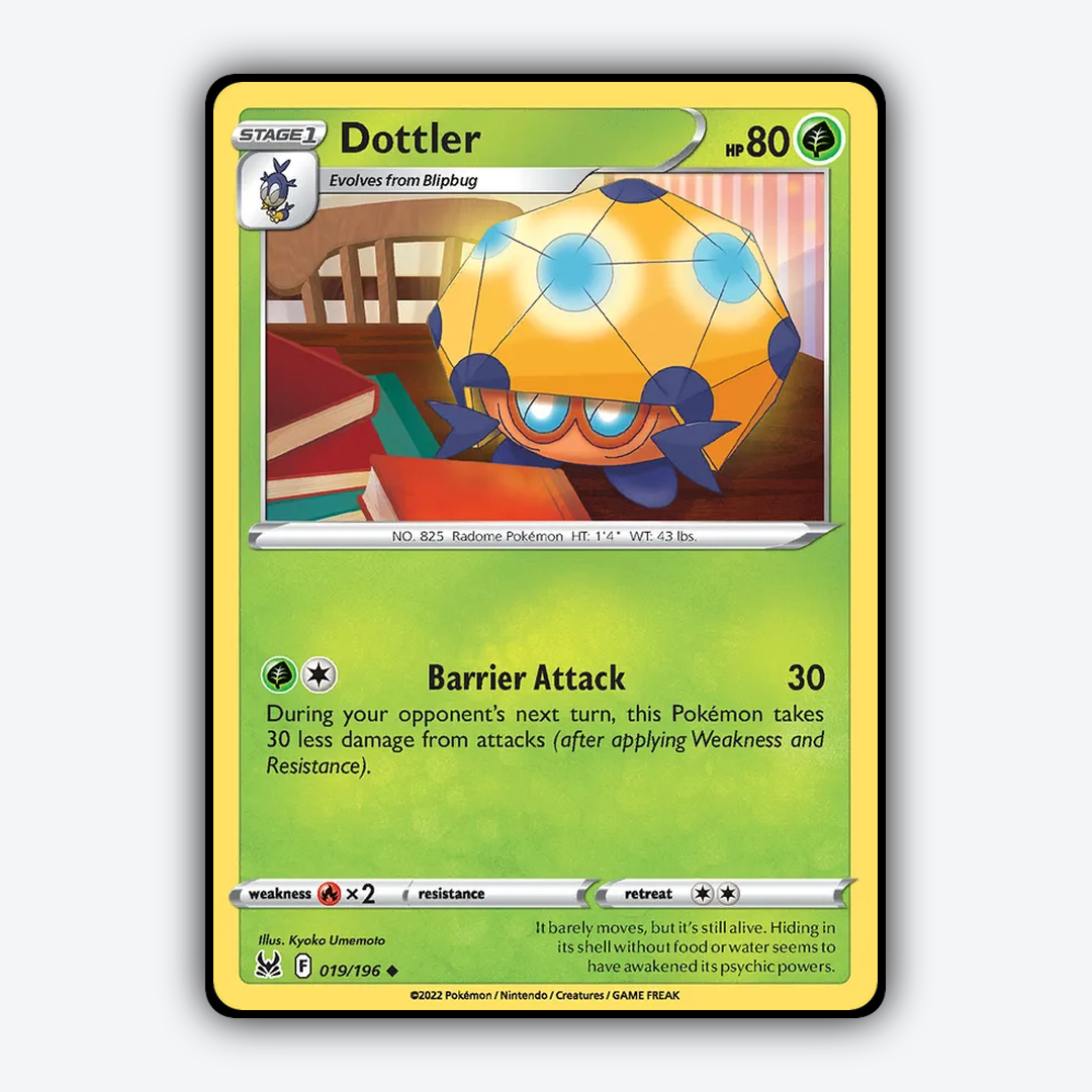 Dottler 019/196 - Lost Origin Set - Card Rug