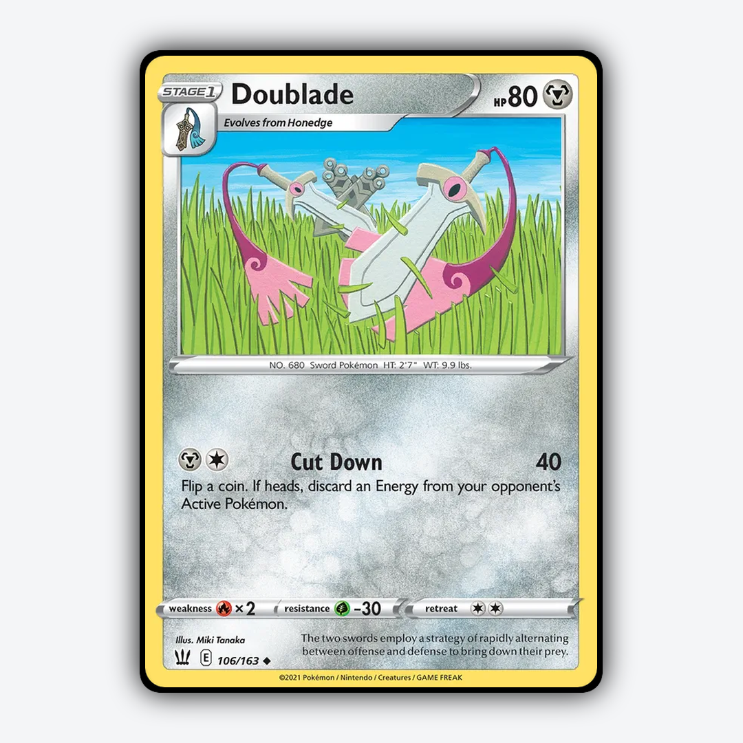 Doublade 106/163 - Battle Styles Set - Card Rug