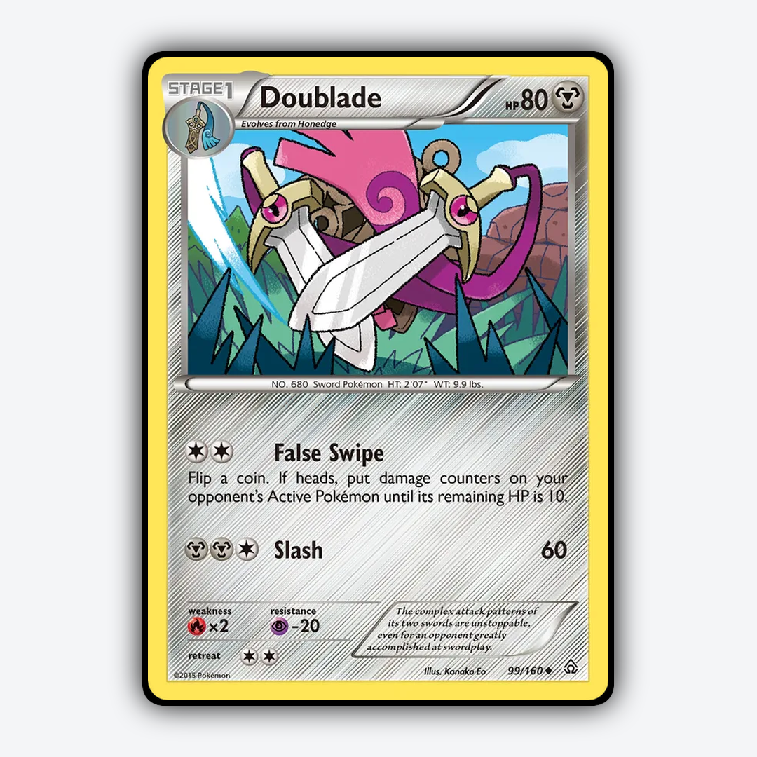 Doublade 099/160 - Primal Clash Set - Card Rug