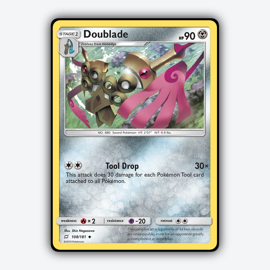 Doublade 108/181 - Team Up Set - Card Rug