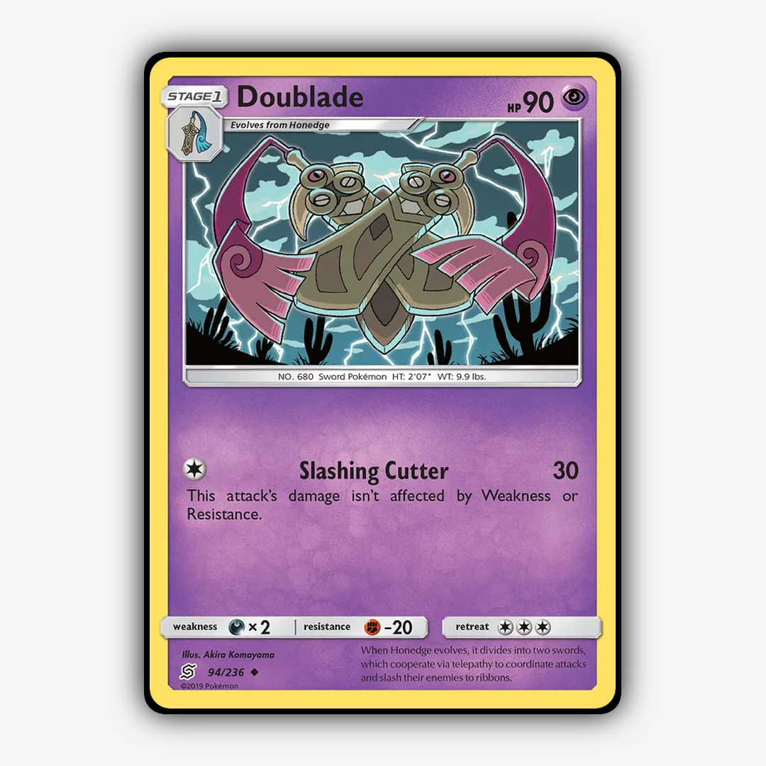 Doublade 094/236 - Unified Minds Set - Card Rug