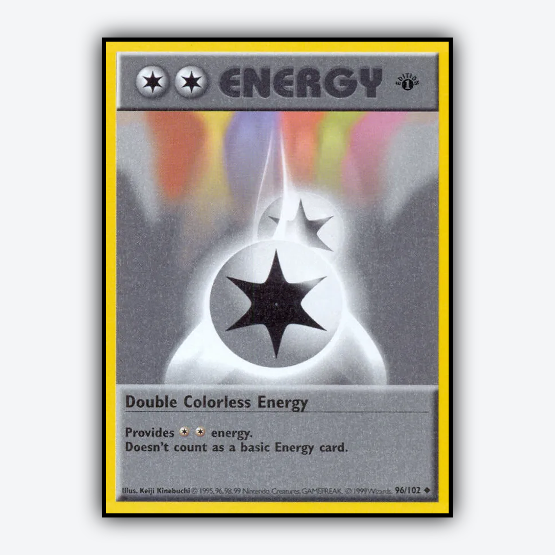 Double Colorless Energy #96 - Base Set - Card Rug