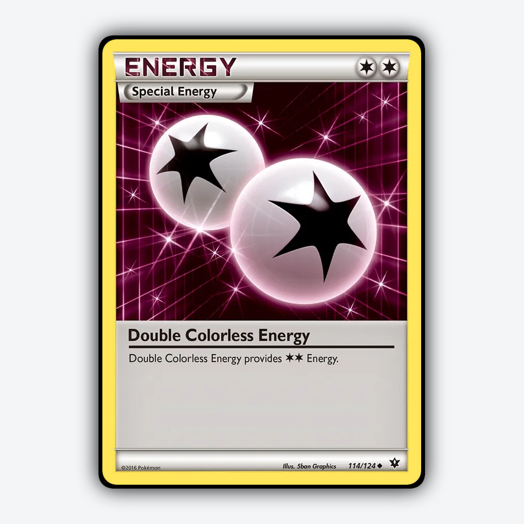 Double Colorless Energy 114/124 - Fates Collide Set - Card Rug