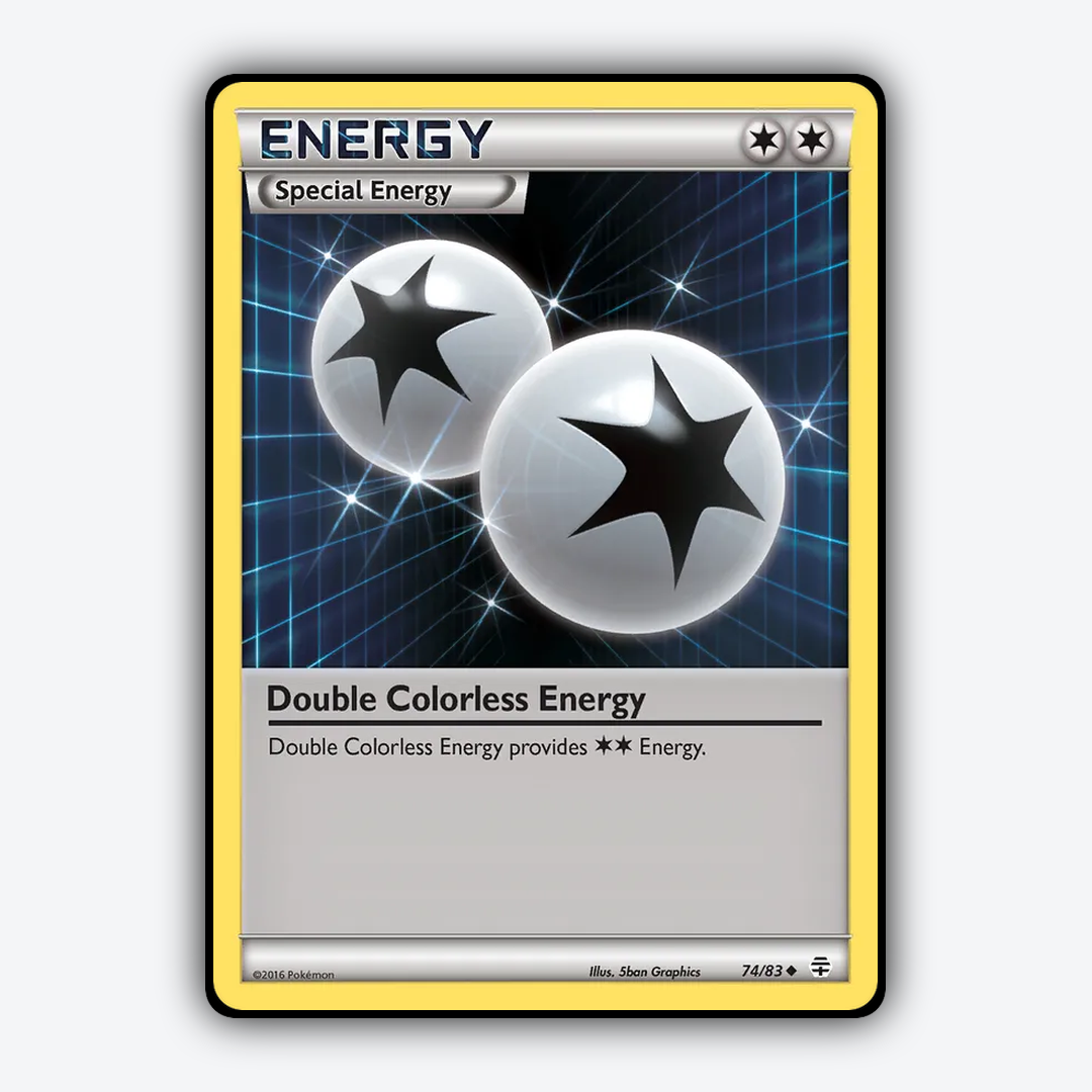 Double Colorless Energy 074/83 - Generations Set - Card Rug