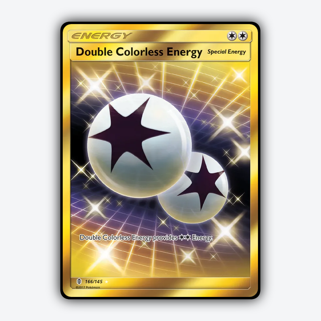 Double Colorless Energy 166/145 - Guardians Rising Set - Card Rug