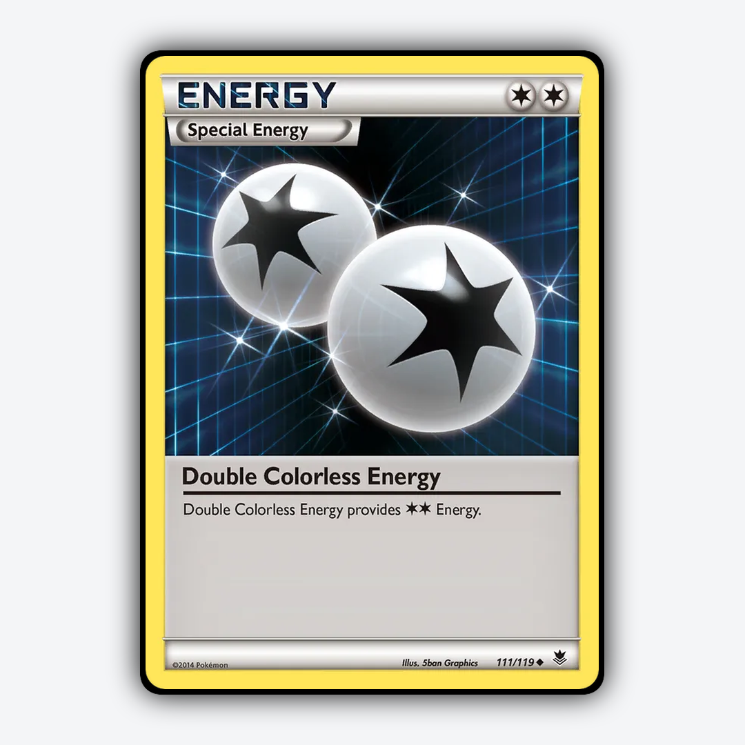 Double Colorless Energy 111/119 - Phantom Forces Set - Card Rug