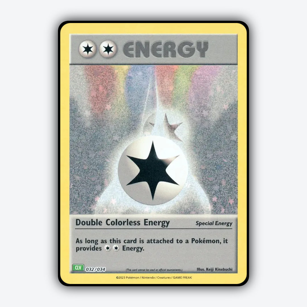 Double Colorless Energy 032/034 - Pokémon TCG Classic - Venusaur Set - Card Rug