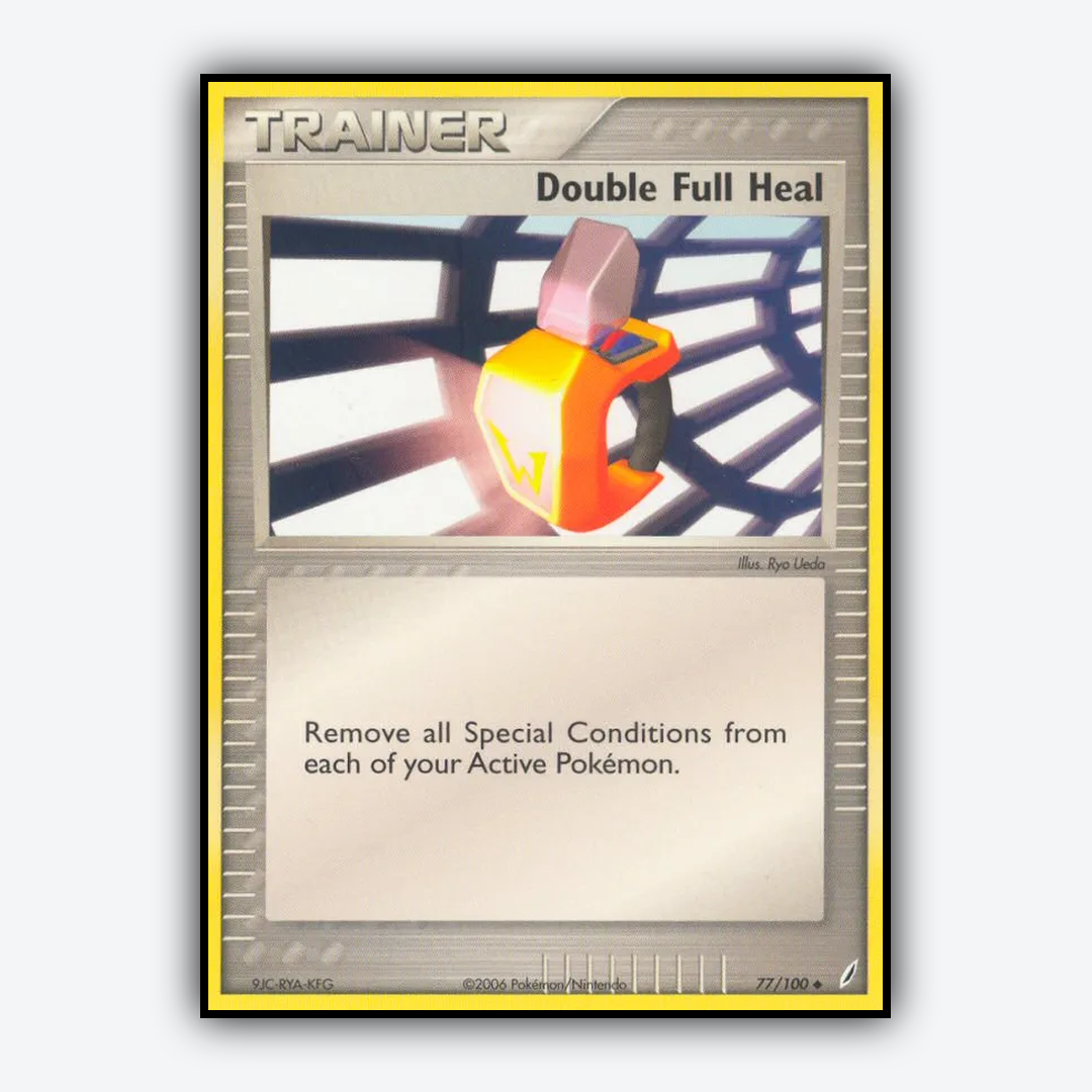 Double Full Heal 077/100 - Crystal Guardians Set - Card Rug