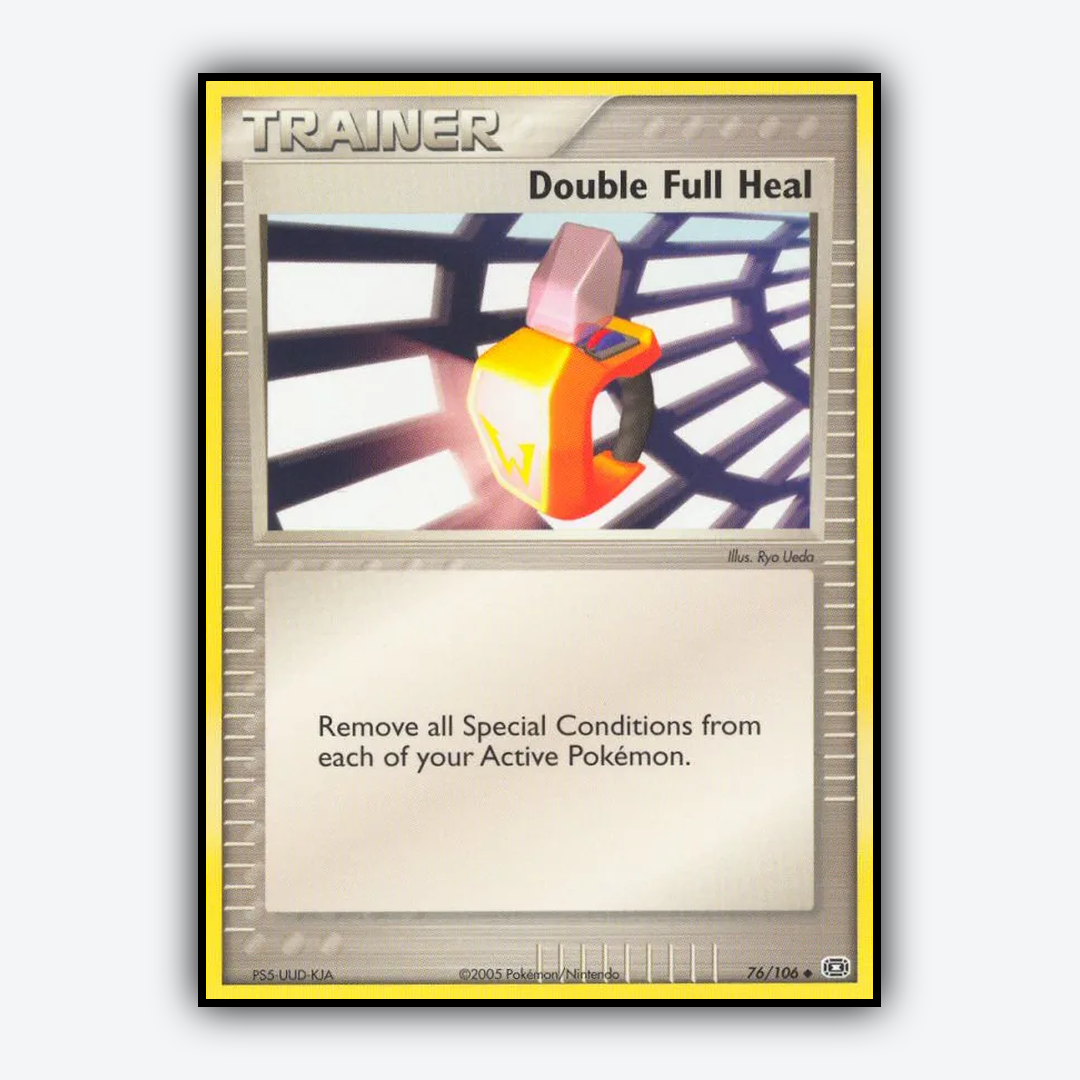 Double Full Heal 076/106 - Emerald Set - Card Rug