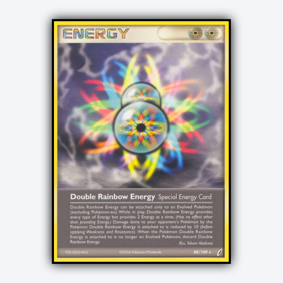 Double Rainbow Energy 088/100 - Crystal Guardians Set - Card Rug