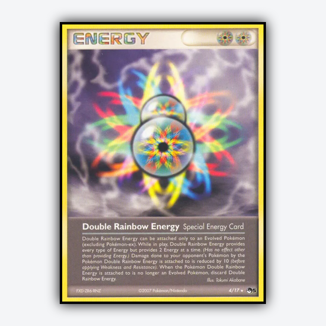 Double Rainbow Energy 004/17 - POP Series 5 Set - Card Rug