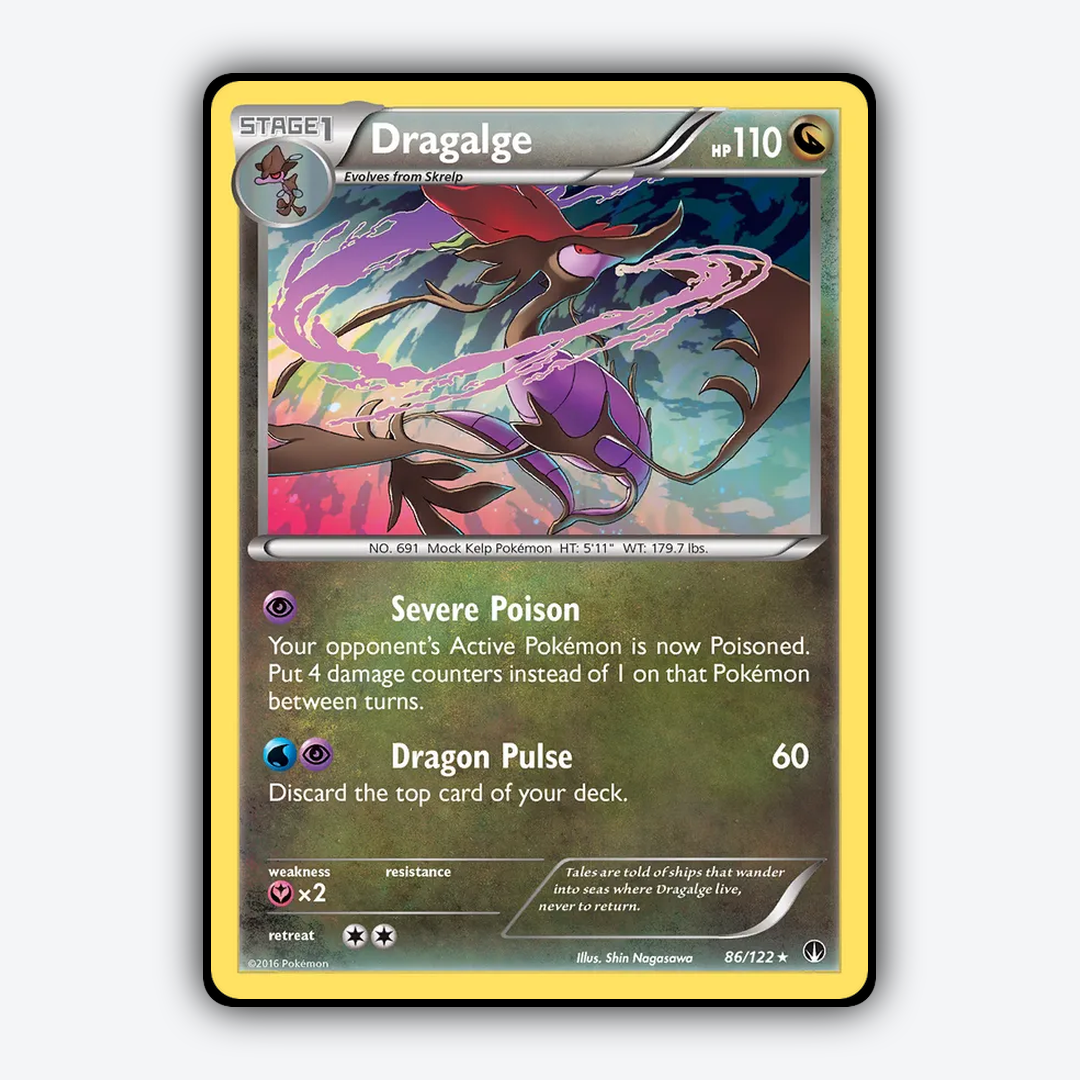 Dragalge 086/122 - BREAKpoint Set - Card Rug