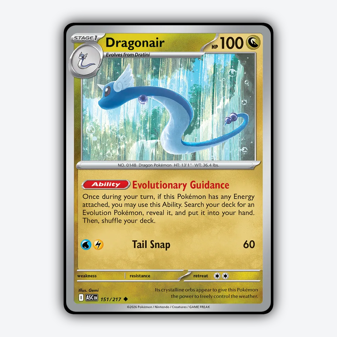 Dragonair 151/217 - Ascended Heroes Set - Card Rug