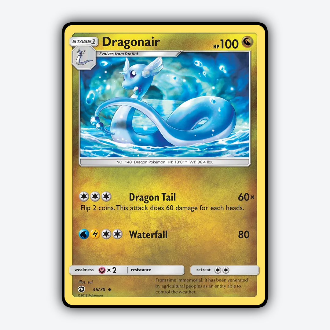 Dragonair 036/70 - Dragon Majesty Set - Card Rug