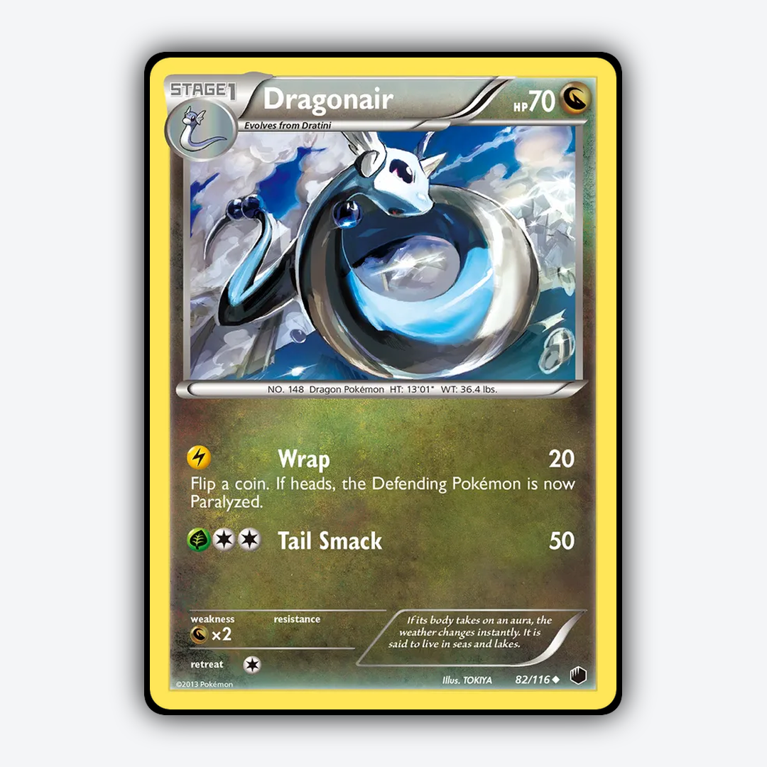 Dragonair 082/116 - Plasma Freeze Set - Card Rug
