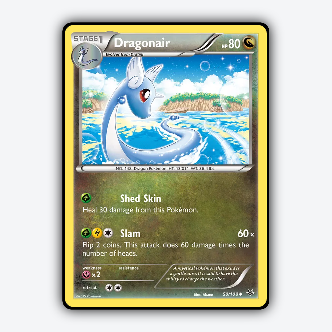 Dragonair 050/108 - Roaring Skies Set - Card Rug