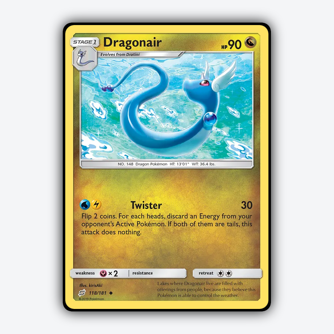Dragonair 118/181 - Team Up Set - Card Rug