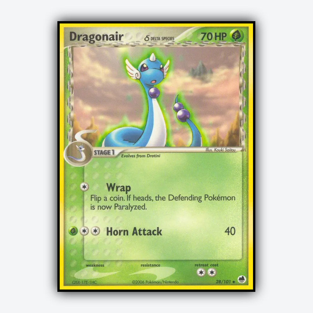 Dragonair δ 028/101 - Dragon Frontiers Set - Card Rug