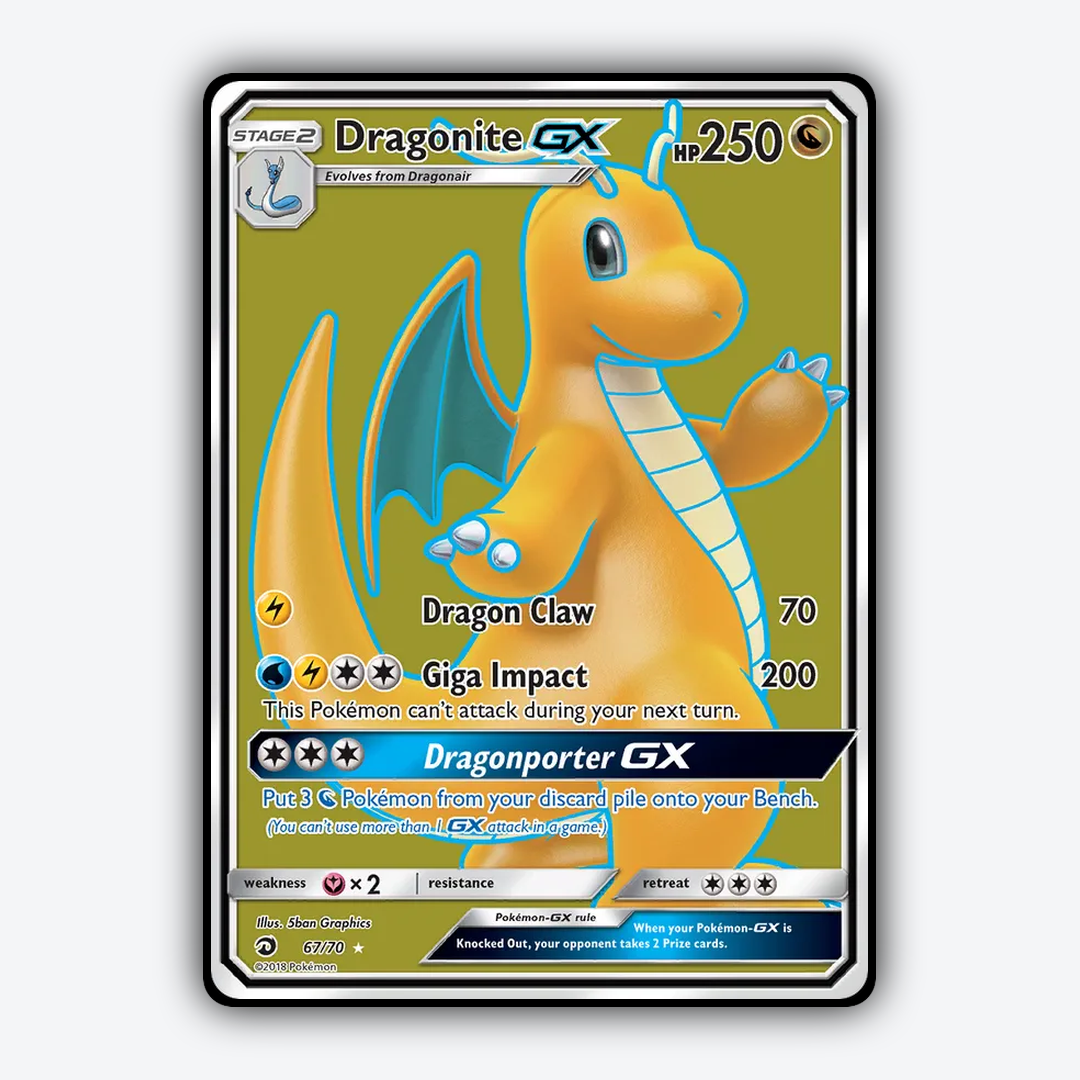 Dragonite-GX 067/70 - Dragon Majesty Set - Card Rug