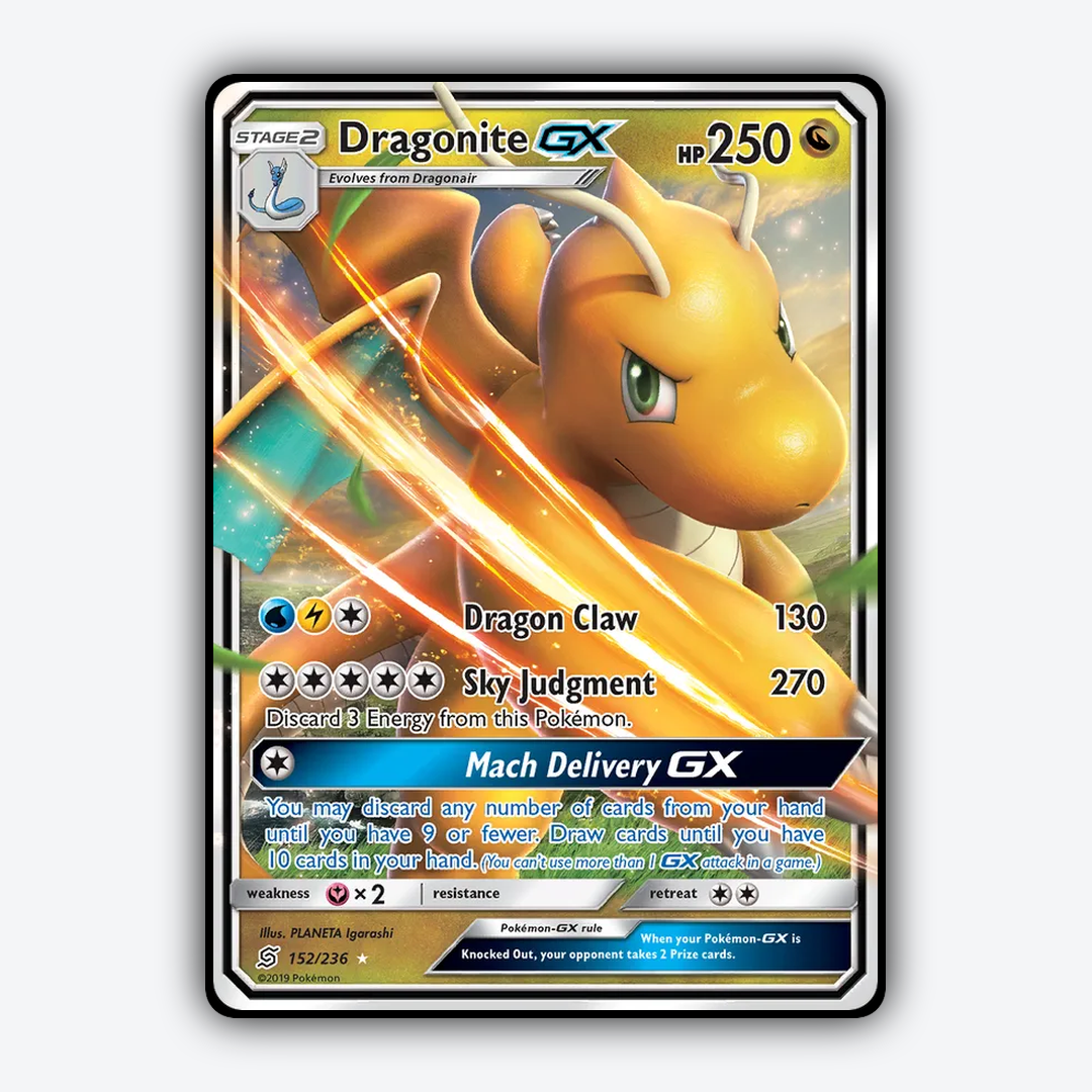 Dragonite-GX 152/236 - Unified Minds Set - Card Rug