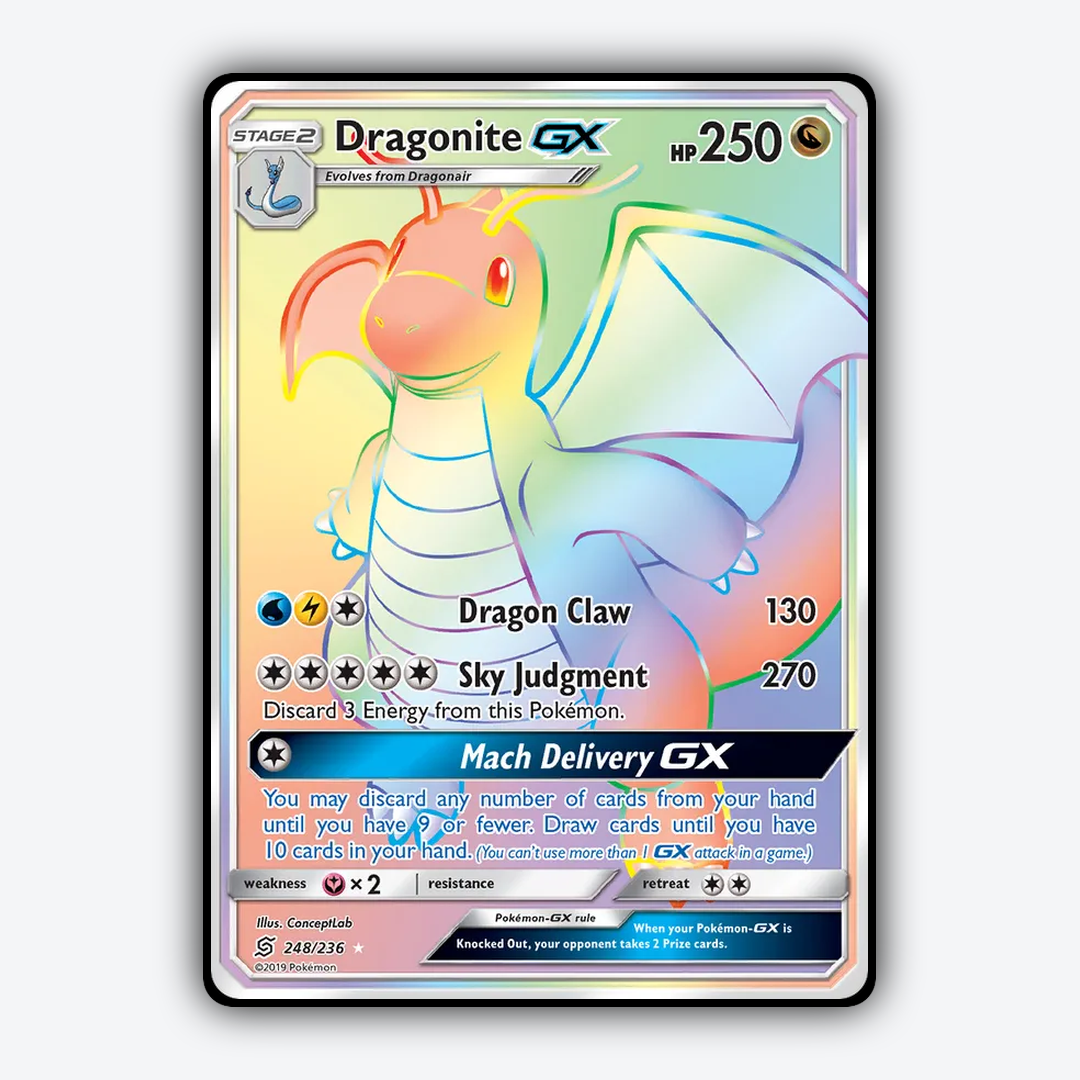 Dragonite-GX 248/236 - Unified Minds Set - Card Rug